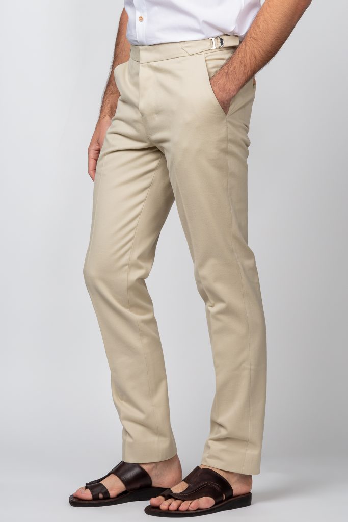 Flat Front Chinos