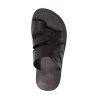 Handcrafted Jerusalem Aron Sandal (Black) - Image 3