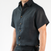 Linen casual short sleeve shirt - Image 3