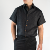 Linen casual short sleeve shirt
