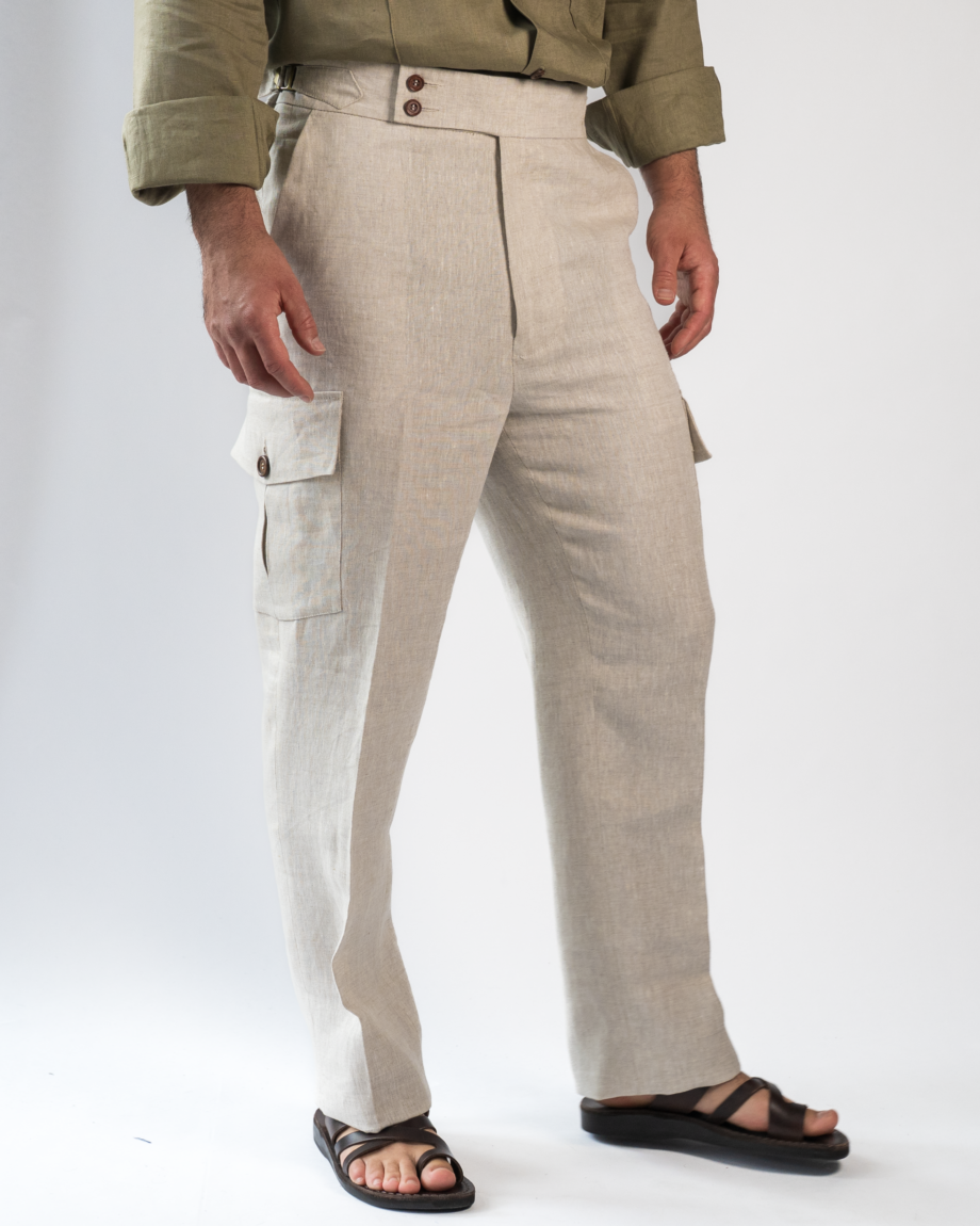 Linen zebic trouser - Image 2