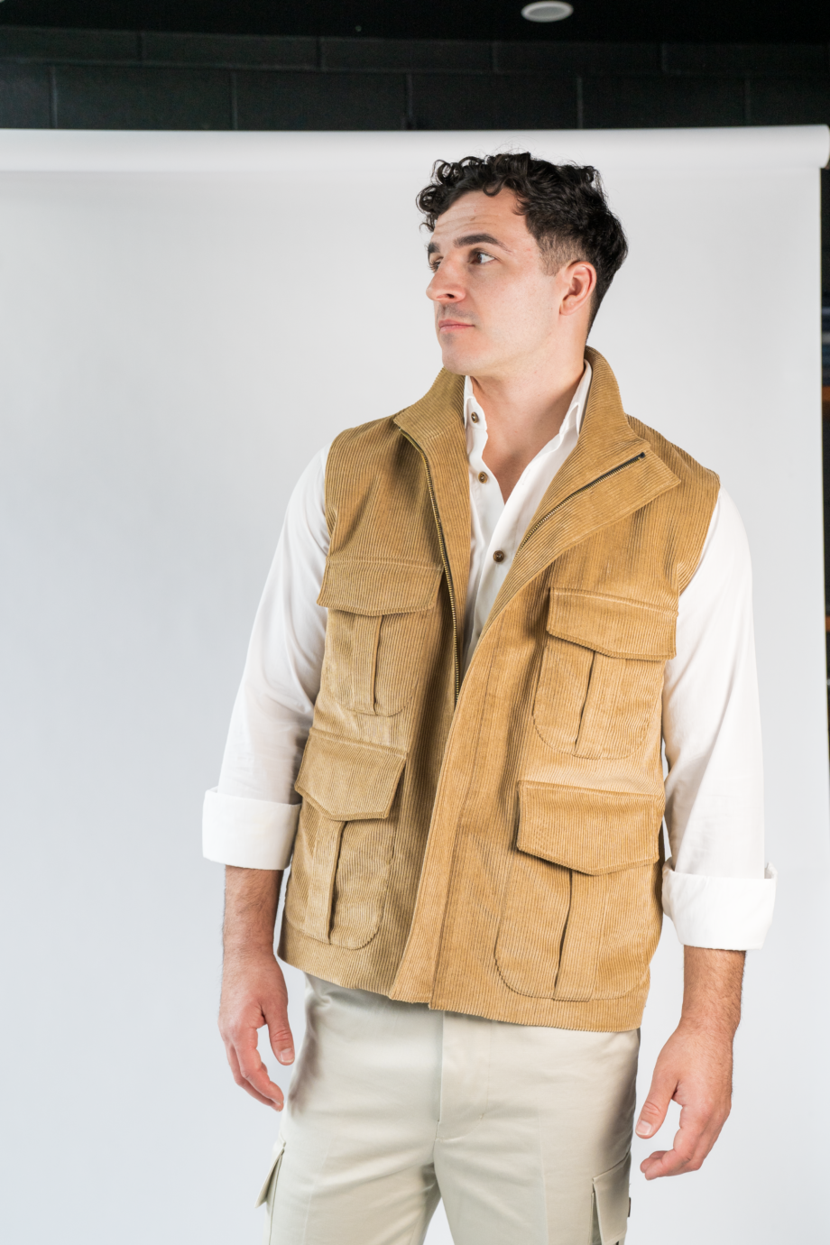 Corduroy Workers Vest - Image 3