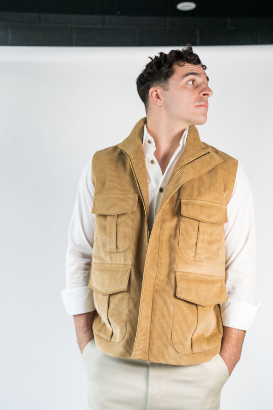 Corduroy Workers Vest - Image 2