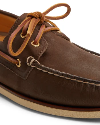 Sperry 2 Eye Original Brown Gold Cup Topsider