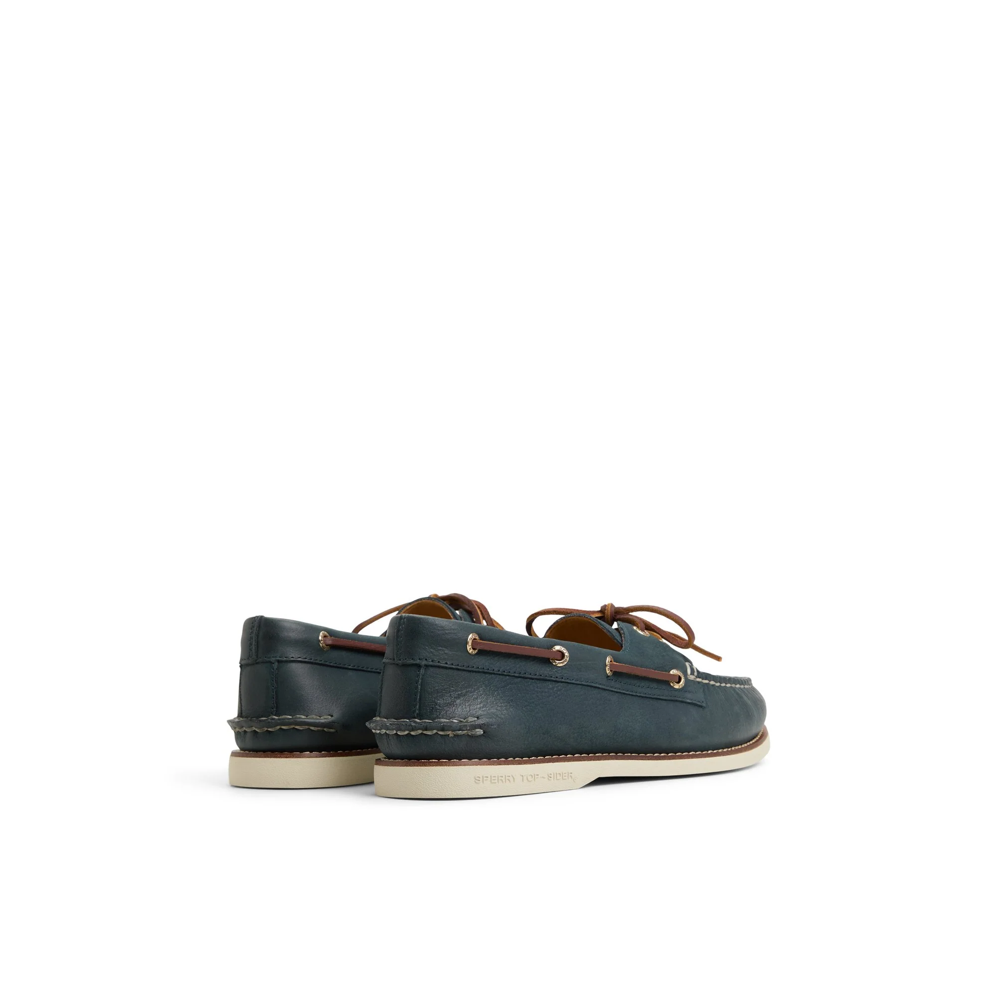 Sperry 2 Eye Original Navy Gold Cup Topsider - Image 3